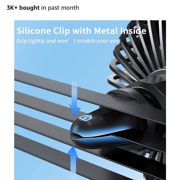 Tripole Car Vent Fan-SEE PICS 4 INFO (1 of 2 available) - Picture 2 of 7